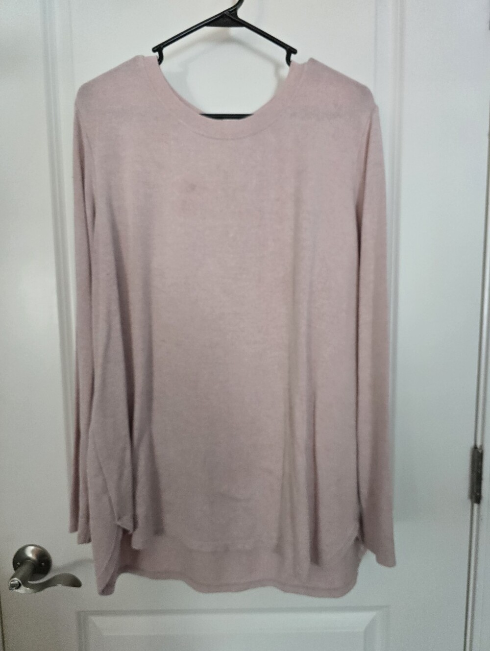 Matty M Light Pink Tunic Sweater